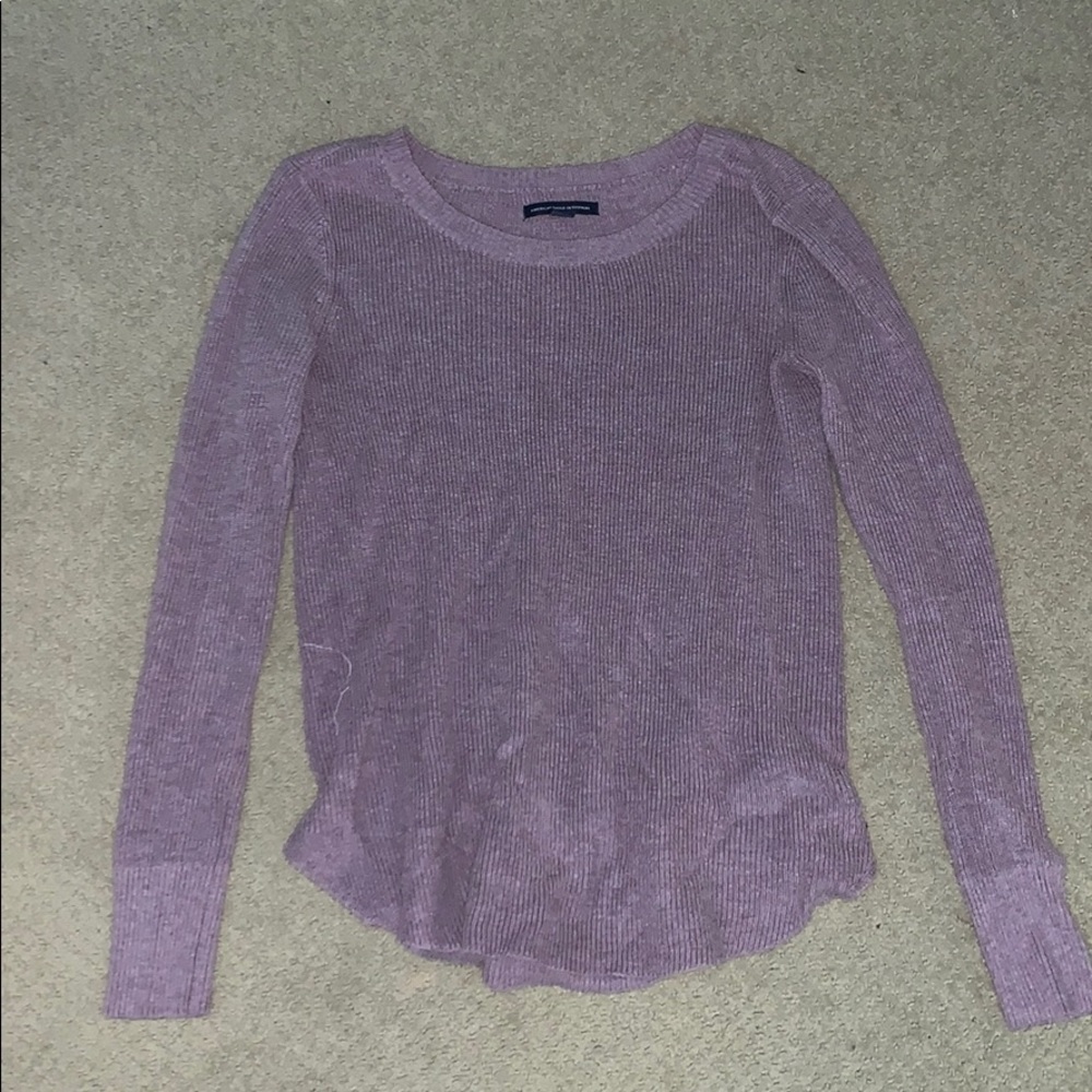 American Eagle Purple Sweater
